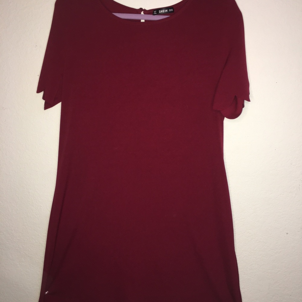 Red dress